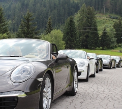 Dolomiten - mit dem Cabrio durch die Berge